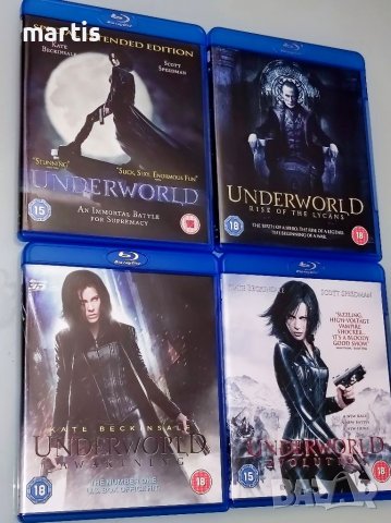 Колекция Underworld Blu-ray/отлично състояние/, снимка 2 - Blu-Ray филми - 40027565