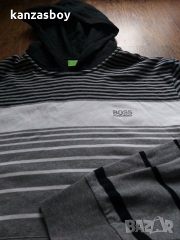 hugo boss green - страхотно мъжко горнище, снимка 5 - Спортни дрехи, екипи - 35142429