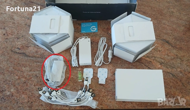 Govee - Glide Hexagon Pro - Light Panels - за части, снимка 6 - Лед осветление - 54071864