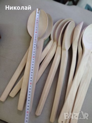 Големи дървени лъжици за готвене и чук за месо., снимка 5 - Прибори за хранене, готвене и сервиране - 36627112