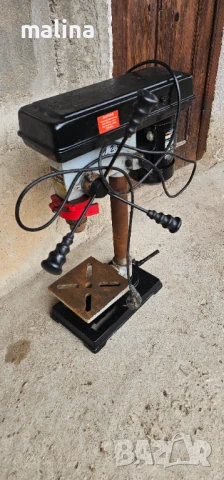 Немска монофазна настолна бормашина 500 вата , снимка 6 - Бормашини - 50611834