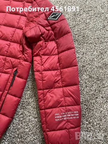 Мъжко яке Replay , снимка 3 - Якета - 51856495