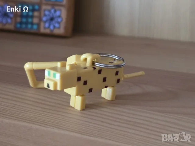Minecraft Ocelot фигурка ключодържател