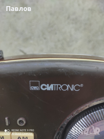 Немско радио CLATronic, снимка 2 - Радиокасетофони, транзистори - 44919417