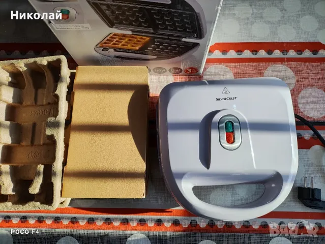 Машина за сандвичи 3 в 1 Silvercrest SSMW 750 D2, снимка 5 - Тостери - 49274172