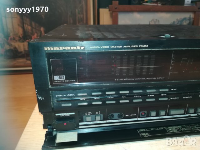 marantz pm683 receiver-made in japan 1703211619, снимка 8 - Ресийвъри, усилватели, смесителни пултове - 32198305