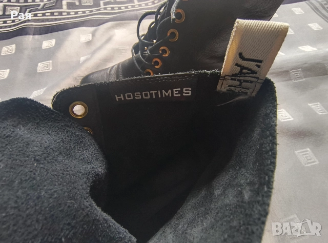 Дамски / Детски боти 100 % кожа Hommerson, снимка 4 - Дамски боти - 51837377