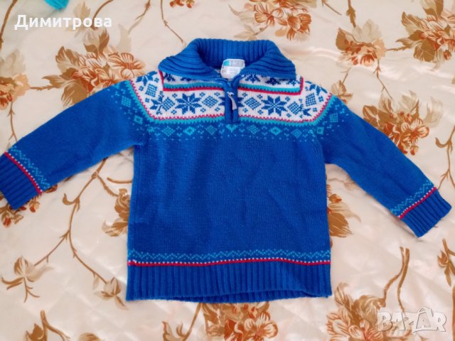 Пуловер с яка зимен, снимка 1