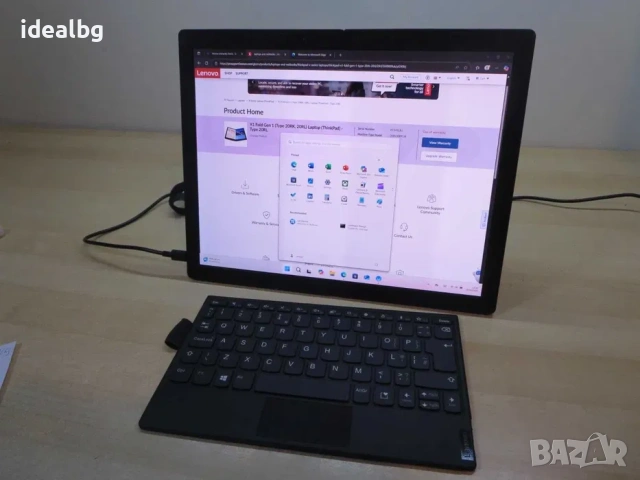 Лаптоп Lenovo ThinkPad X1 Fold 2in1 Touch i5-L16G7 8RAM 512SSD, снимка 8 - Лаптопи за работа - 53268852