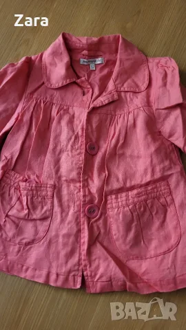 Ленено яке Marks & Spencer, 6-7г, снимка 3 - Детски якета и елеци - 55852393