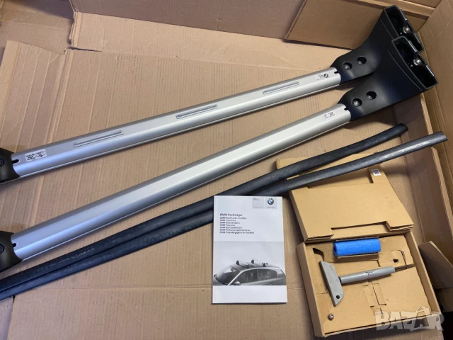 Оригинални релси за BMW 3' E91 E92 напречни греди БМВ багажник, снимка 3 - Аксесоари и консумативи - 50939707