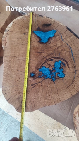 Дървен плот и шайби от дъб, снимка 6 - Маси - 53940600