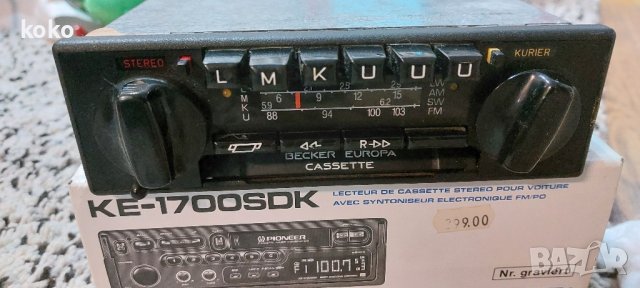 Becker evropa cassette, снимка 3 - Аксесоари и консумативи - 42864082
