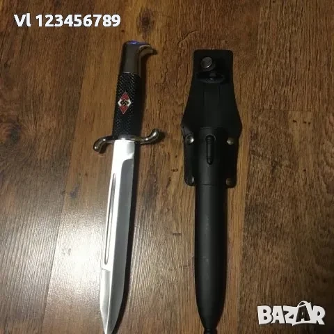 Байонет 3-райх /нацистки/-Реплика 195х305, снимка 3 - Ножове - 52257800