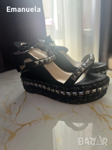 Louboutin сандали с платформа, снимка 9 - Сандали - 56202571
