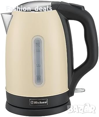 Нова Електрическа кана Корпус от неръждаема стомана 1,7 л Дом Кухня, снимка 9 - Други - 42443218