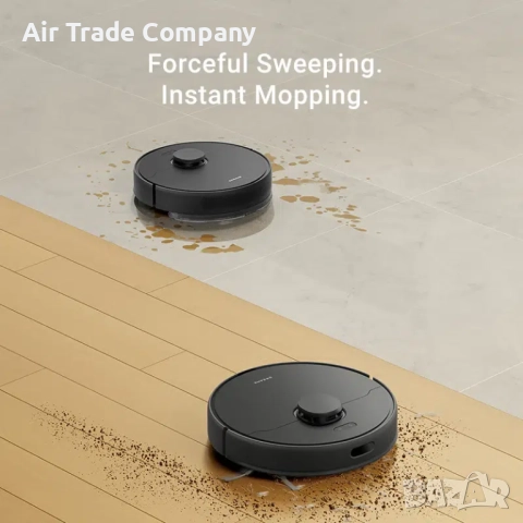 Прахосмукачка робот Dreame D9 Max Gen 2 Robot Vacuum Cleaner, черна, снимка 9 - Прахосмукачки - 51562536