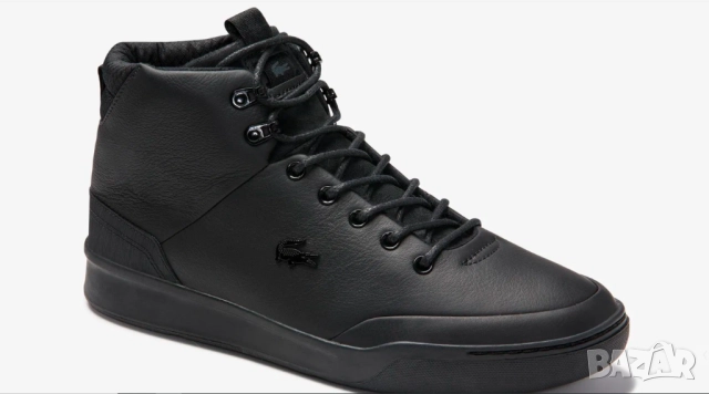 високи зимни кецове / маратонки Lacoste номер 45, снимка 4 - Маратонки - 52368709