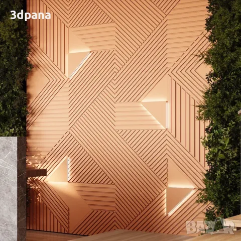 3D панели, облицовки за стени и тавани, пана №0012, снимка 12 - Пана - 47739835