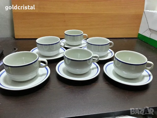 Стар български порцелан чаши купички, снимка 6 - Антикварни и старинни предмети - 37349031