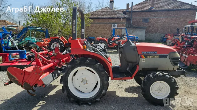Японски трактор Yanmar AF18 с фреза, 4x4, 18 кс., АграБГ Джолев, снимка 4 - Селскостопанска техника - 49930049