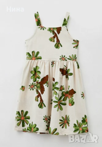 Страхотна рокля NK UNSEA с флорални мотиви , снимка 4 - Детски рокли и поли - 50453255