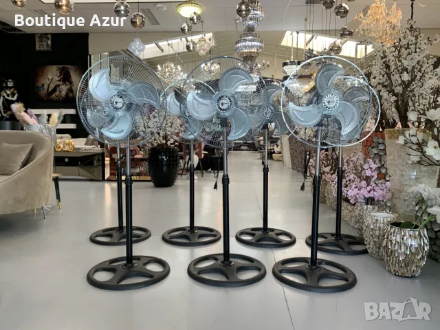 Вентилатор Rosberg R51760D12, 45W, 30 см, Черен