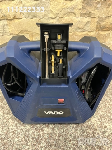 Компресор VARO 1100W / 8 bar / 180 l/min, снимка 4 - Компресори - 51911263
