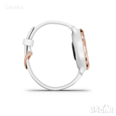 Часовник Smartwatch Garmin Venu 2S, Rose Gold/White, снимка 5 - Смарт гривни - 53096161
