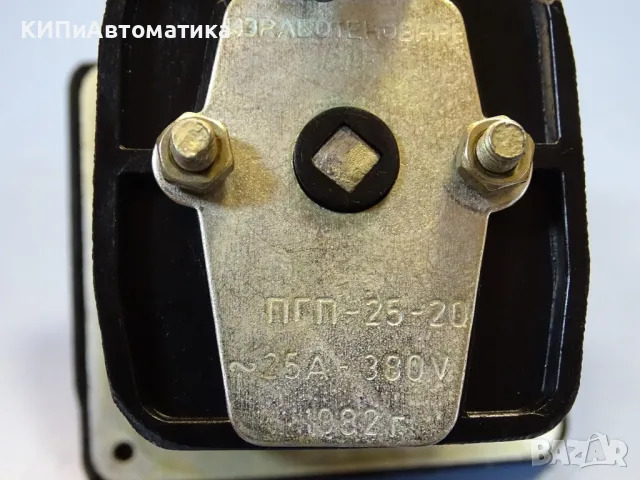 пакетен превключвател ПГП-25-20 25А 380V 3-секционен selector switch, снимка 4 - Резервни части за машини - 49192748