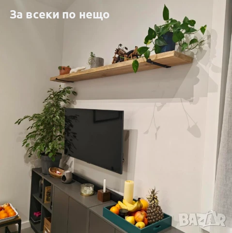 Ръчна Изработка На Дъбови Рафтове В Комплект С Рафтоносачи