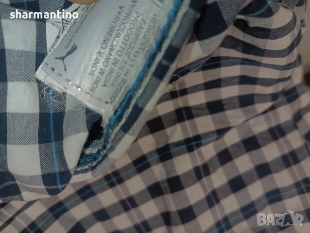 Puma риза с къс ръкав M - 12 лв, снимка 6 - Ризи - 52924215