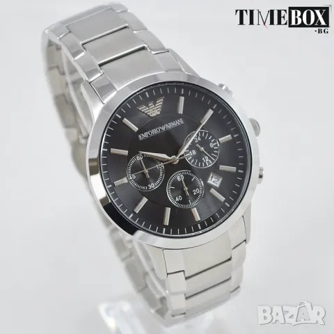 Emporio Armani AR2434 Renato Chronograph, снимка 9 - Мъжки - 47393459