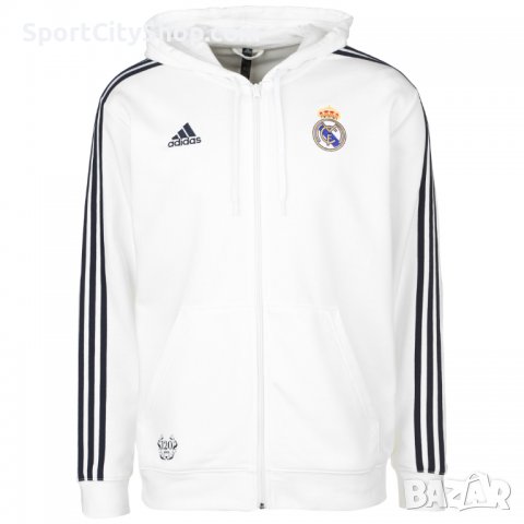 Мъжки Суитшърт Adidas Real Madrid DNA 3-Stripes HD1314, снимка 1 - Суичъри - 38942817