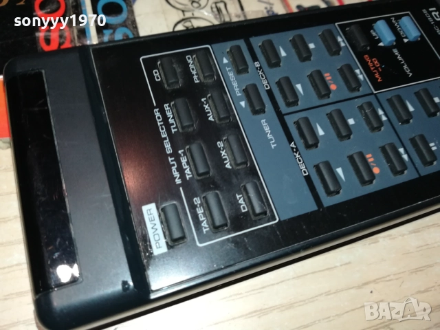 ONKYO R1 RC-180S ORIGINAL REMOTE CONTROL-ВНОС SWISS 2310252009, снимка 8 - Ресийвъри, усилватели, смесителни пултове - 52158901