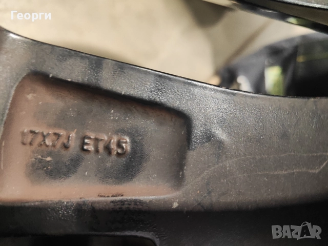 4бр.алуминиеви джанти 17цола за Honda(Джип), снимка 6 - Гуми и джанти - 52792187