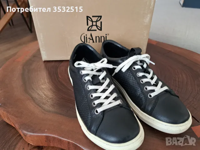 Дамски кецове от естествена кожа GiAnni, снимка 2 - Кецове - 49079973