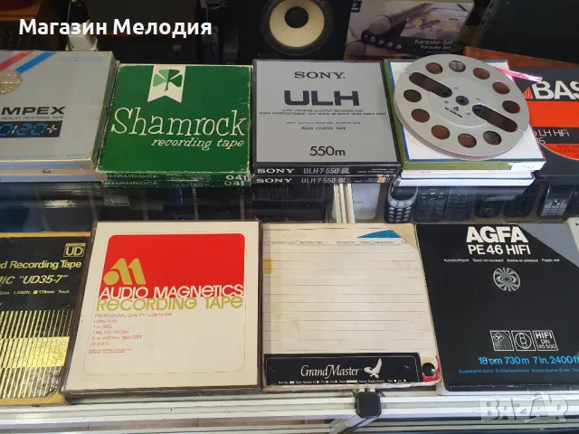 18см. ролки Maxell, BASF, SONY и др. Използвани. Много добро състояние. 50лв./бр., снимка 5 - Други - 49386133