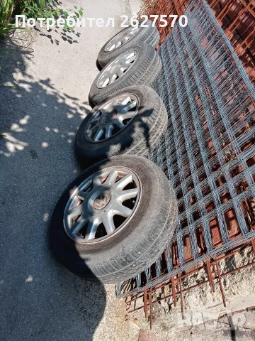 Гуми с джанти за WV sharan,seat, снимка 9 - Гуми и джанти - 55970582