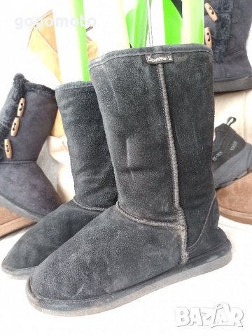 UGG® аналог,BEARPAW® original USA boots,38 - 39 Непромокаеми,100% велурени ботуши, UGG® аналог+ВЪЛНА, снимка 17 - Дамски ботуши - 39304407