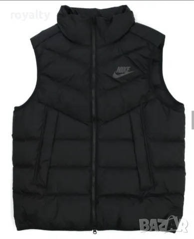 Nike мъжки черен елек 