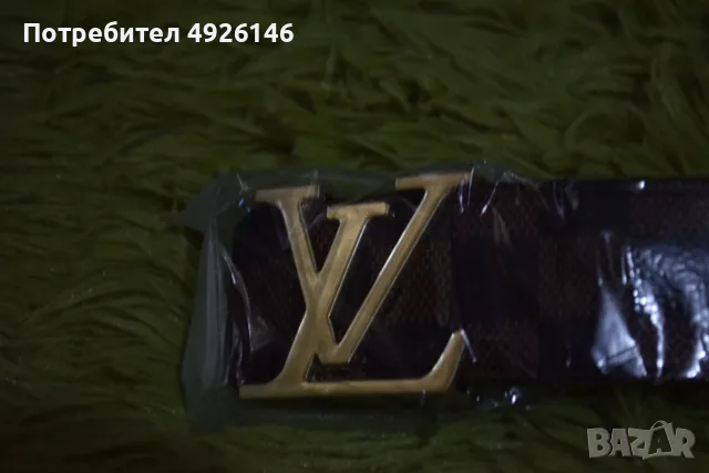 ЧИСТО НОВ! Louis Vuitton колан , снимка 3 - Колани - 55753866