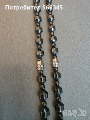 Мъжки гердан от стомана, снимка 3 - Колиета, медальони, синджири - 54041198