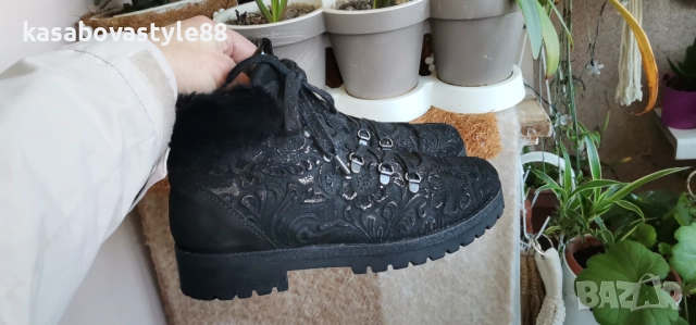 Боти Waldlaufer Luftpolster 39 н. , снимка 4 - Дамски боти - 52741460