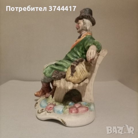 Уникална много красива старина,голяма фигурка статуетка,рядка находка., снимка 3 - Антикварни и старинни предмети - 43492969