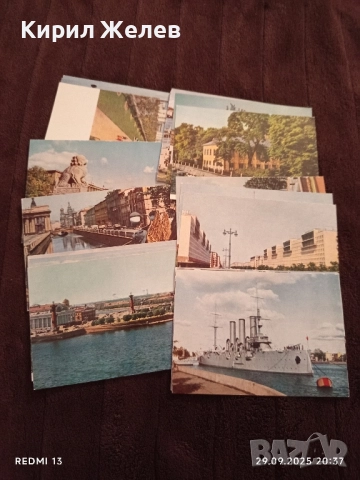 Комплект ретро картички ЛЕНИНГРАД редки за КОЛЕКЦИЯ ДЕКОРАЦИЯ 36020, снимка 3 - Филателия - 51882901