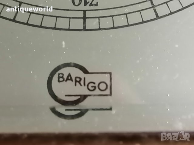 Стар Немски Барометър BARIGO, снимка 3 - Антикварни и старинни предмети - 30756793