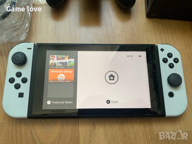 Като нов! Nintendo switch v2 с 5 игри Нинтендо суич, снимка 3 - Nintendo конзоли - 38413684