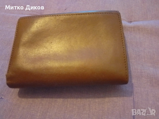 Gino Ferrari Марков портфейл естествена кожа 125х 95 мм, снимка 2 - Портфейли, портмонета - 54043680