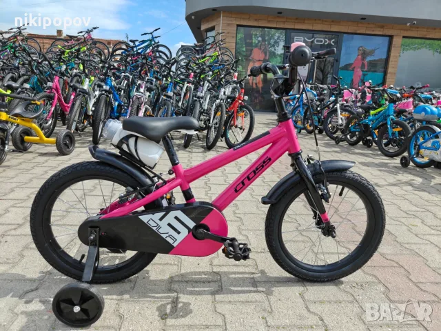 CROSS Детски велосипед 16" DIVA розов, снимка 12 - Велосипеди - 56528720